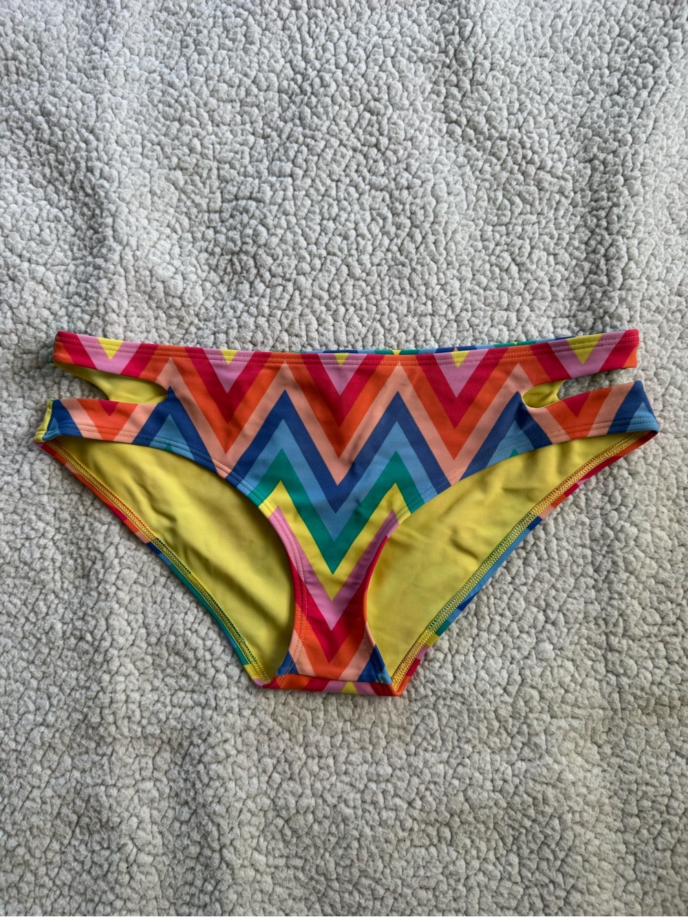 Aerie Multicolor Chevron Bikini Bottoms